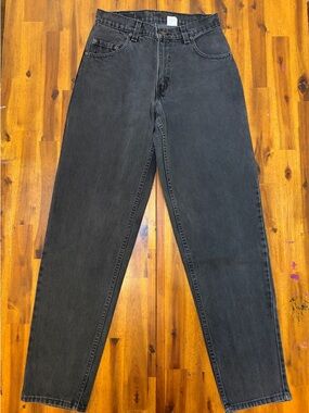 Levi's VTG 90’s made in USA Black loose fit tapered Jeans measured 28x34